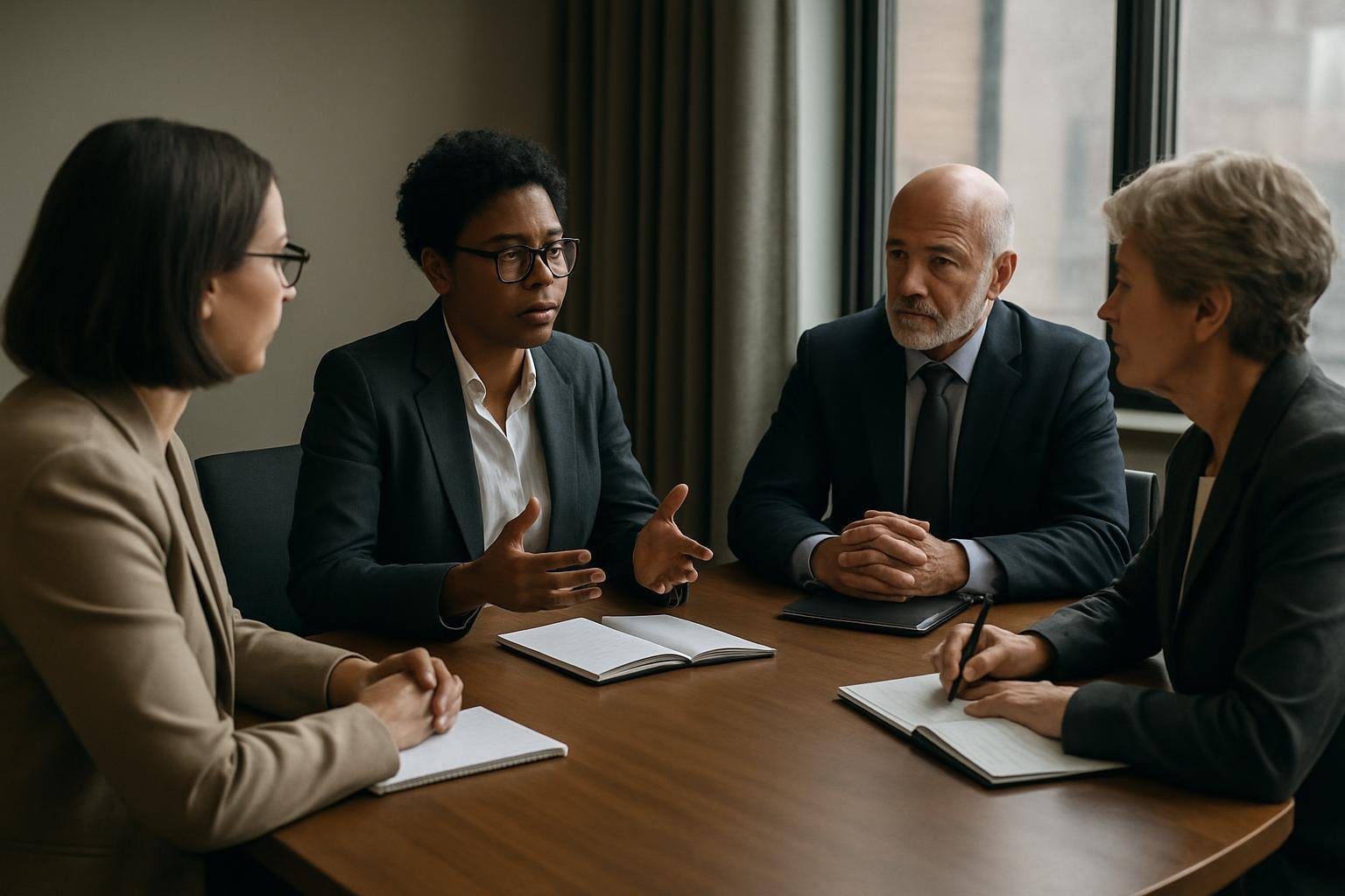 Institutional licensing audit discussion among psychoanalysts